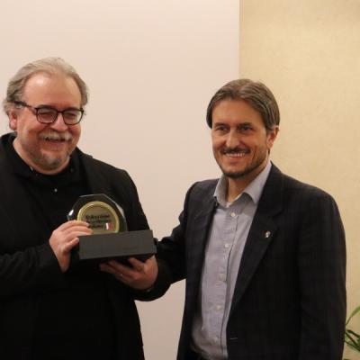 Claudio Negrini Premiato Da Fabrizio Frigieri 2