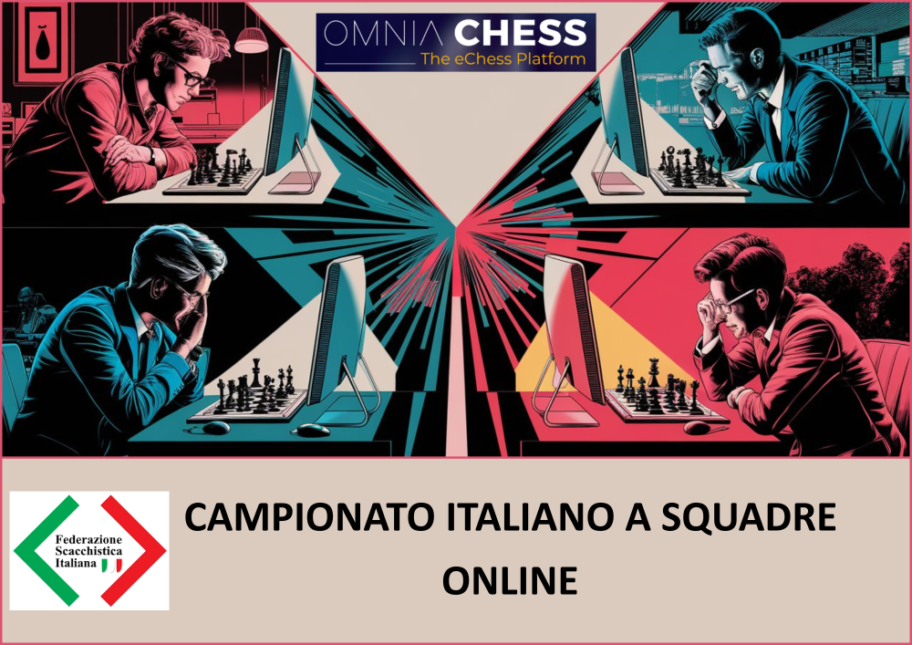 Campionato italiano a squadre on line: iscrizioni aperte fino al 12 settembre
