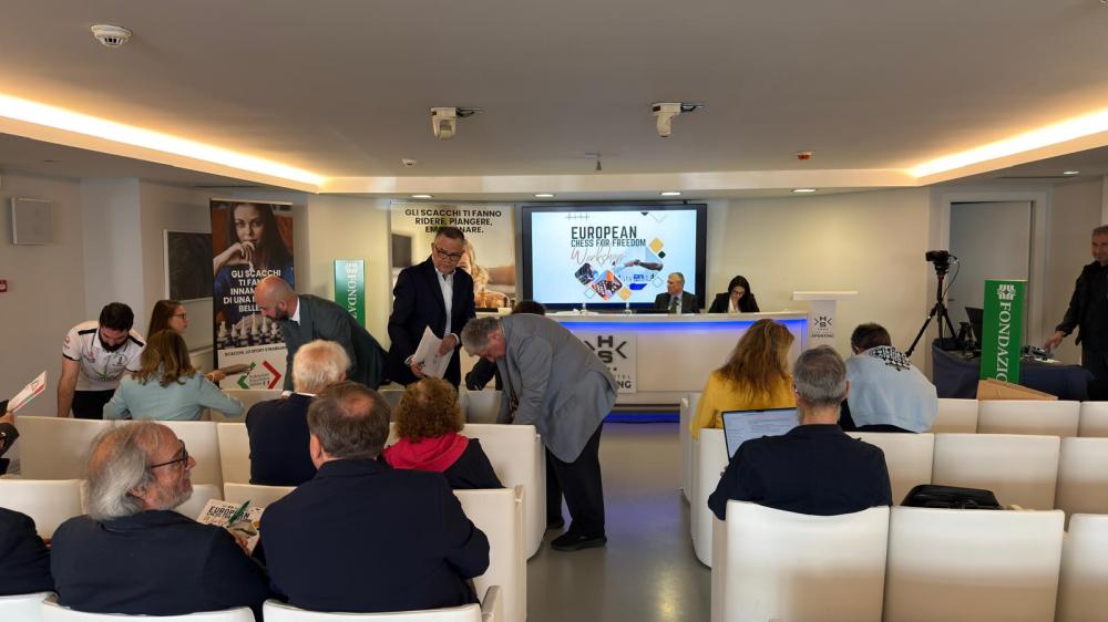 A Teramo il convegno "European Chess for Freedom" sulle esperienze di scacchi in carcere
