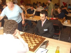 italia   francia  le roux   mogranzini e il direttore di gara che mette in moto gli orologi