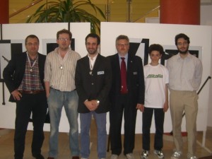 la foto ufficiale della squadra italiana