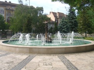 un meritato primo piano della fontana