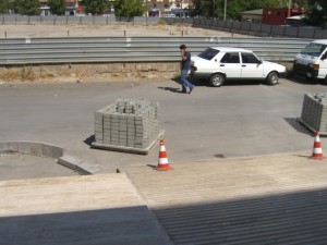 esterno del nostrohotel in costruzione